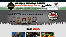 What Westechrigging.com website looked like in 2020 (3 years ago)