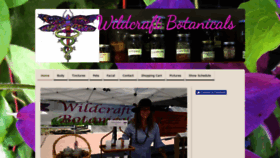 What Wildcraftbotanicals.com website looked like in 2020 (3 years ago)