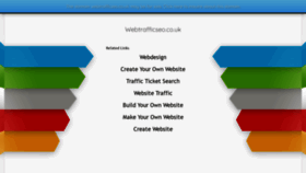 What Webtrafficseo.co.uk website looked like in 2020 (3 years ago)