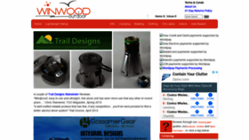 What Winwood-outdoor.co.uk website looked like in 2020 (3 years ago)