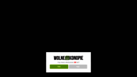 What Wolnekonopie.pl website looked like in 2020 (3 years ago)
