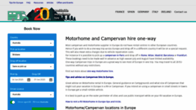 What Worldwide-motorhome-hire.com website looked like in 2020 (3 years ago)