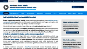 What Wpvideo.hu website looked like in 2020 (5 years ago)