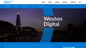 What Westondigital.com website looked like in 2020 (3 years ago)