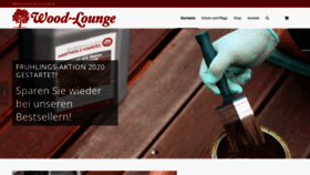 What Wood-lounge.de website looked like in 2020 (3 years ago)
