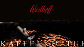 What Westhoff.de website looked like in 2020 (3 years ago)