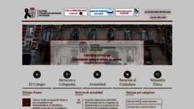 What Web.icam.es website looked like in 2020 (3 years ago)