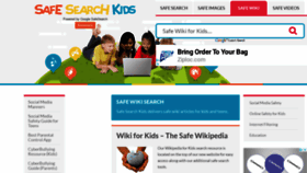 What Wikiforkids.ws website looked like in 2020 (3 years ago)