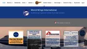 What Worldwingsinternational.net website looked like in 2020 (3 years ago)