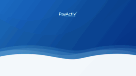 What Web.payactiv.com website looked like in 2020 (3 years ago)