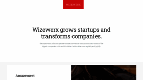What Wizewerx.com website looked like in 2020 (3 years ago)
