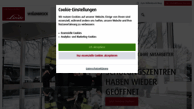 What Willenbrock.de website looked like in 2020 (3 years ago)