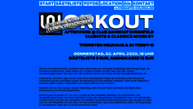 What Workout-cologne.de website looked like in 2020 (3 years ago)