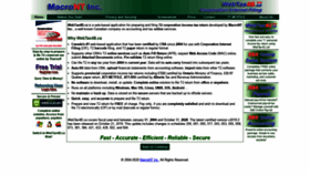 What Webtax4b.ca website looked like in 2020 (3 years ago)