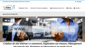 What West-webworld.fr website looked like in 2020 (3 years ago)