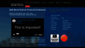 What Worldoutlookconference.com website looked like in 2020 (3 years ago)