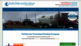 What Worldwideauctiongroup.com website looked like in 2020 (3 years ago)