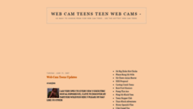What Web-cam-teens-bookmarks.blogspot.com website looked like in 2020 (3 years ago)