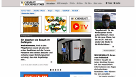 What Wochenblatt.net website looked like in 2020 (3 years ago)