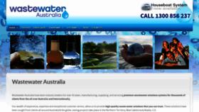 What Wastewateraustralia.com.au website looked like in 2020 (3 years ago)
