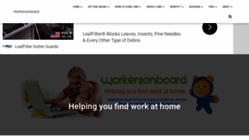 What Workersonboard.com website looked like in 2020 (3 years ago)