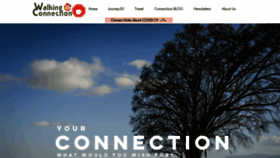 What Walkingconnection.com website looked like in 2020 (3 years ago)