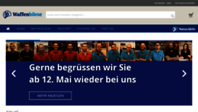 What Waffenboerse.ch website looked like in 2020 (3 years ago)