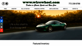 What Wirewheel.com website looked like in 2020 (3 years ago)