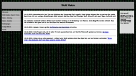 What Wow-makro.de website looked like in 2020 (3 years ago)