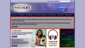 What Wocncb.org website looked like in 2020 (3 years ago)