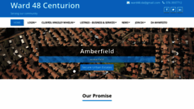 What Ward48centurion.co.za website looked like in 2020 (3 years ago)