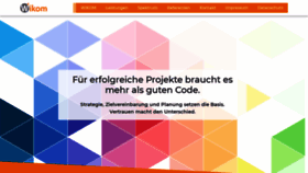 What Wikom.de website looked like in 2020 (5 years ago)