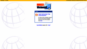 What Webmail.hochschule-trier.de website looked like in 2020 (3 years ago)