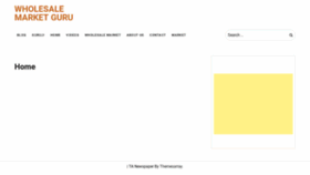 What Wholesalemarketguru.com website looked like in 2020 (3 years ago)