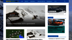 What Wintersportgids.be website looked like in 2020 (3 years ago)