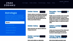 What Wrozbywsieci.pl website looked like in 2020 (3 years ago)