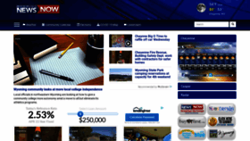 What Wyomingnewsnow.tv website looked like in 2020 (3 years ago)