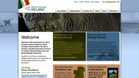 What Worldheritageireland.ie website looked like in 2020 (3 years ago)