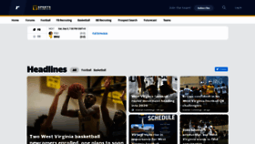 What Westvirginia.rivals.com website looked like in 2020 (3 years ago)