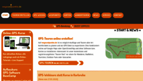 What Wegeundpunkte.de website looked like in 2020 (3 years ago)