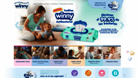 What Winny.com.co website looked like in 2020 (3 years ago)