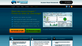 What Winancial.com website looked like in 2020 (3 years ago)