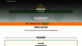 What Webbshop.gronalund.com website looked like in 2020 (3 years ago)