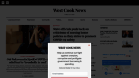 What Westcooknews.com website looked like in 2020 (3 years ago)