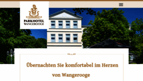 What Wangerooge-hotel.de website looked like in 2020 (3 years ago)