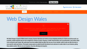 What W3designs.co.uk website looked like in 2020 (3 years ago)