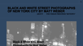 What Weber-street-photography.com website looked like in 2020 (3 years ago)