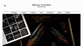 What Westleyrichards.com website looked like in 2020 (3 years ago)