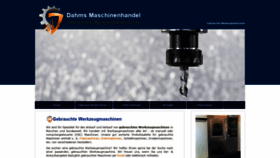 What Werkzeugmaschinen-haendler.de website looked like in 2020 (5 years ago)