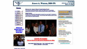 What Wernerdds.com website looked like in 2020 (3 years ago)